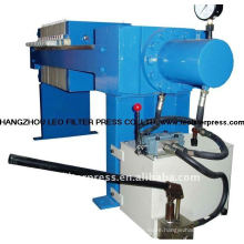 Leo Filter Press Small Capacity Semi-Auto Hydraulic 470 Filter Press for Testing